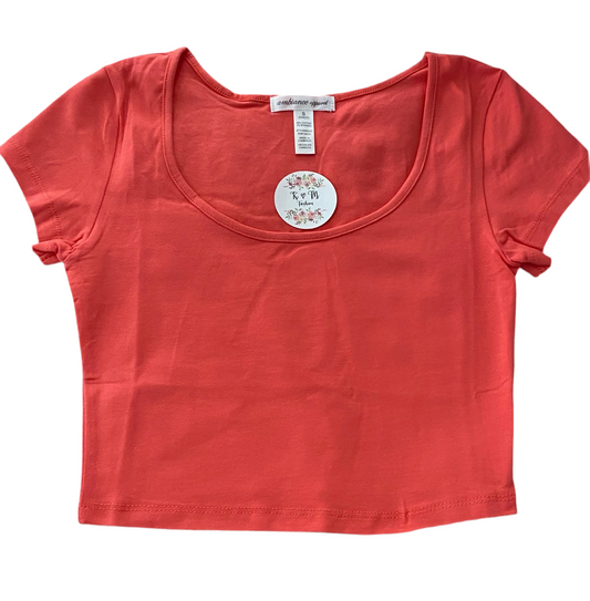 BASIC CROPPED T-SHIRTS