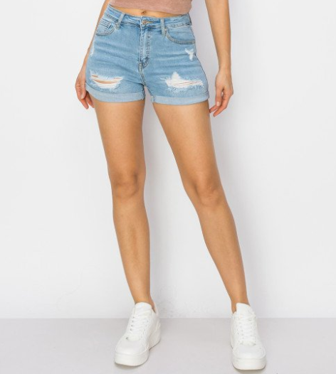 DISTRESSED SHORTS